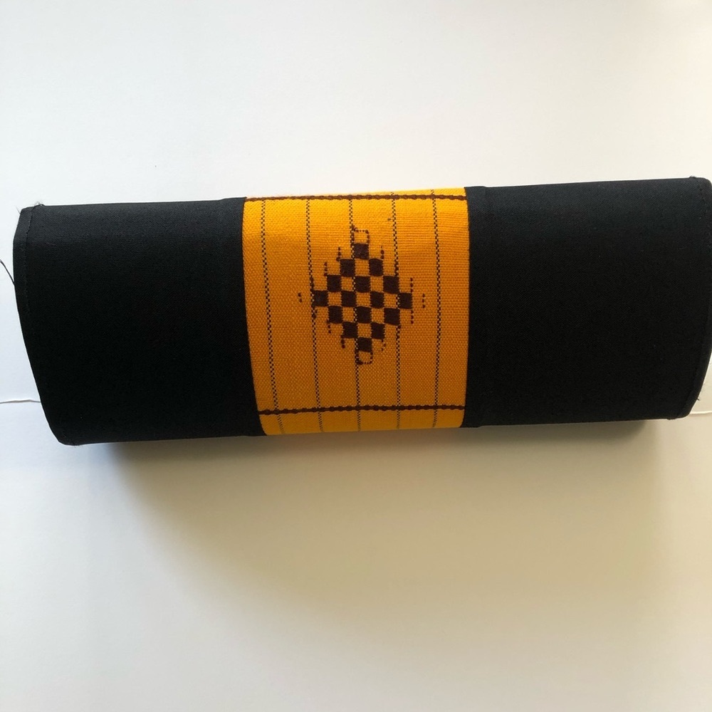 African Kente clutch